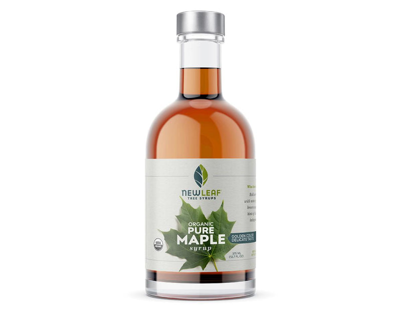 Pure Maple Syrup Golden Color Delicate Taste